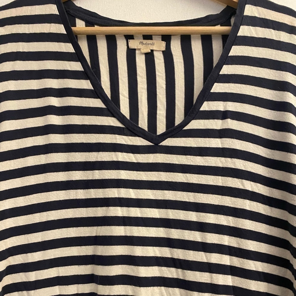 MADEWELL STRIPED SHIRT SIZE XS - Picture 2 of 5